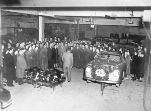 Porsche slaví 60 let výroby v Zuffenhausenu