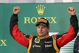 Sezónu F1 zahájil vítězně Räikkönen